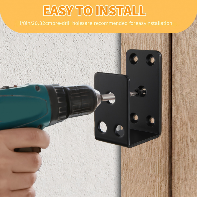 Lumber Woodworking - U Shaped Door Reinforcement Bracket, Heavy