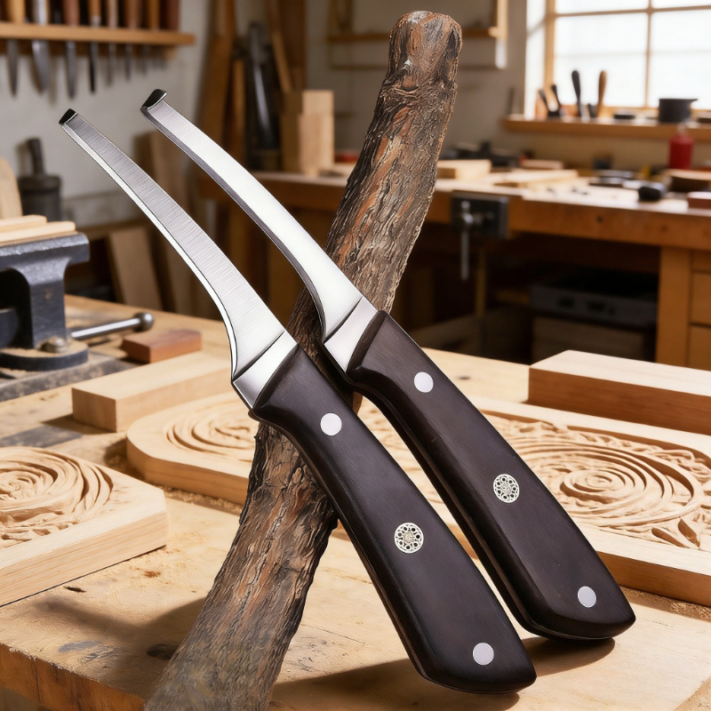 Woodworking Company - High Hardness Stainless Steel Hook Knife