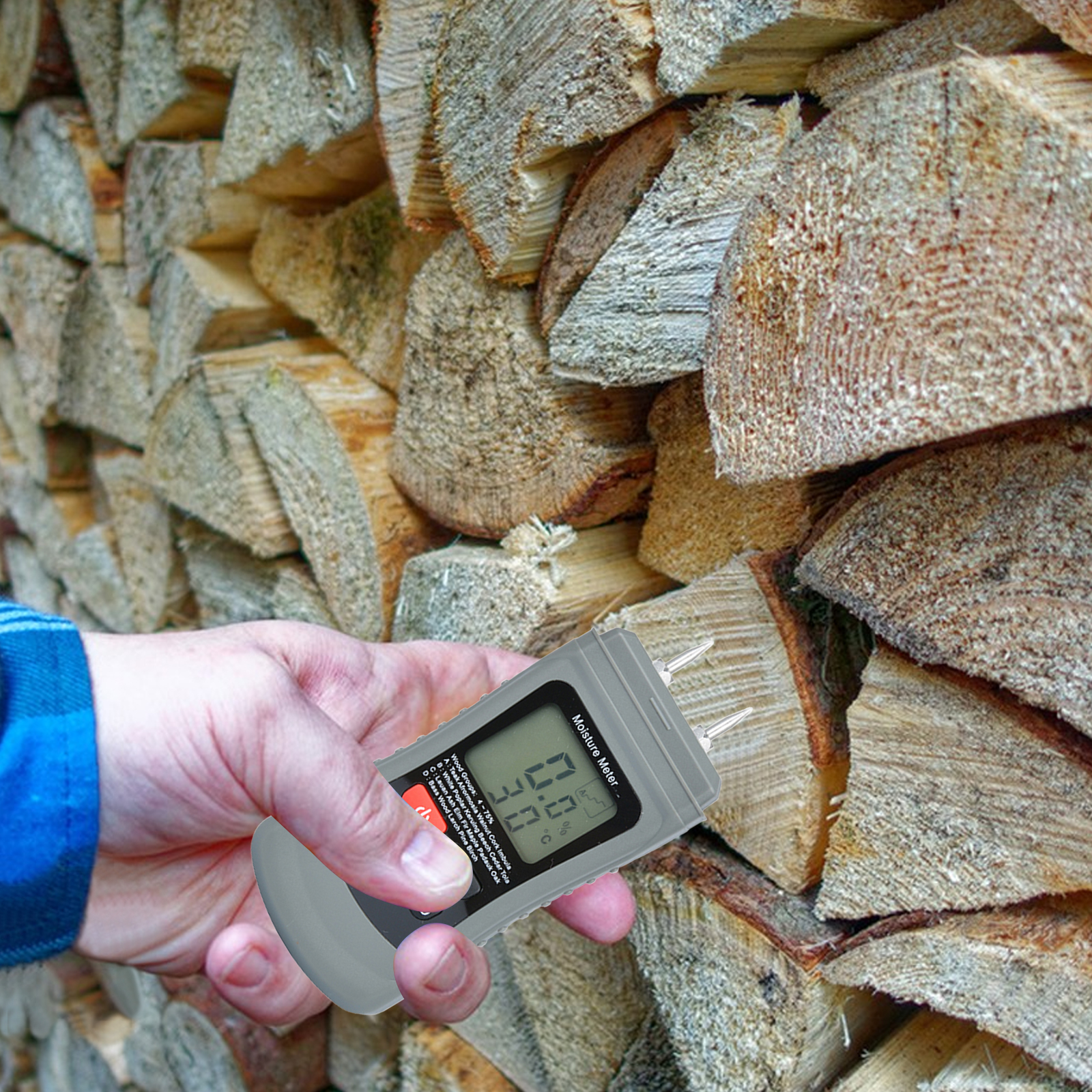 Lumber Woodworking - Wood Digital Humidity Content Tester W/
