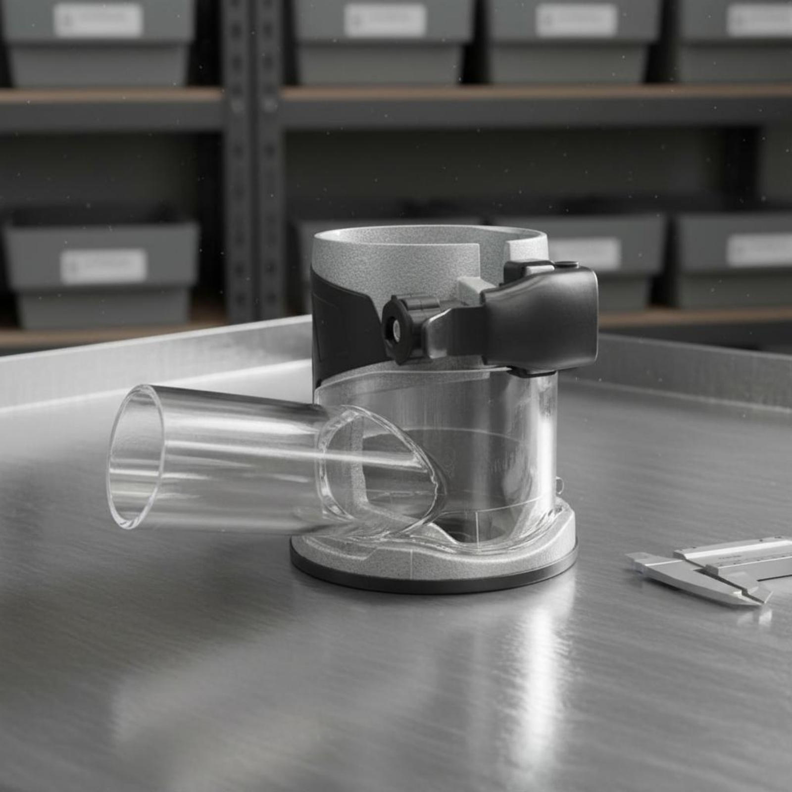 Transparent Router Dust Hood T - Vacuum Woodworking ulasan dan harga