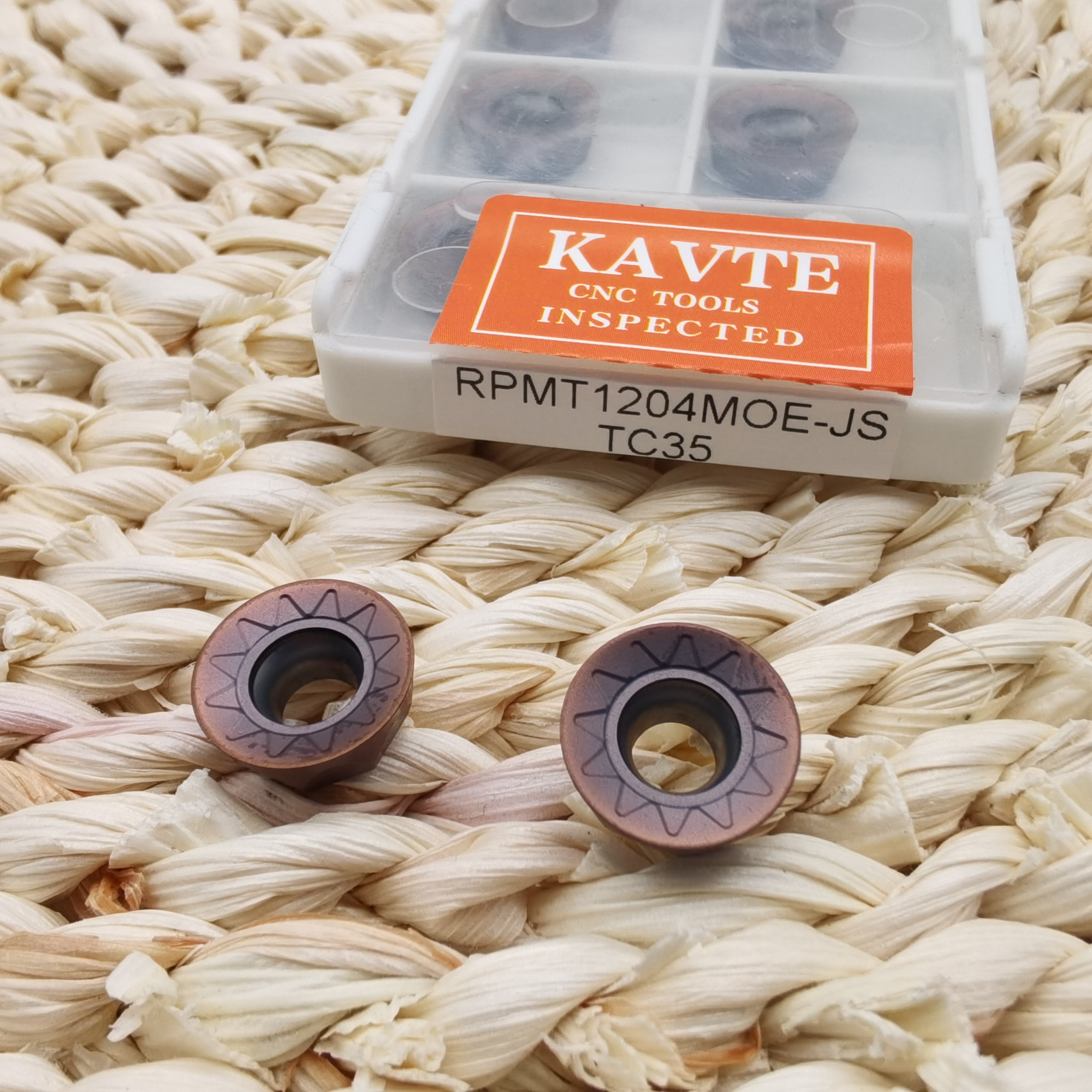 KAVTE 10pcs RPMT1204 RDMT RCGT - Parting Tool Lathe ulasan dan harga