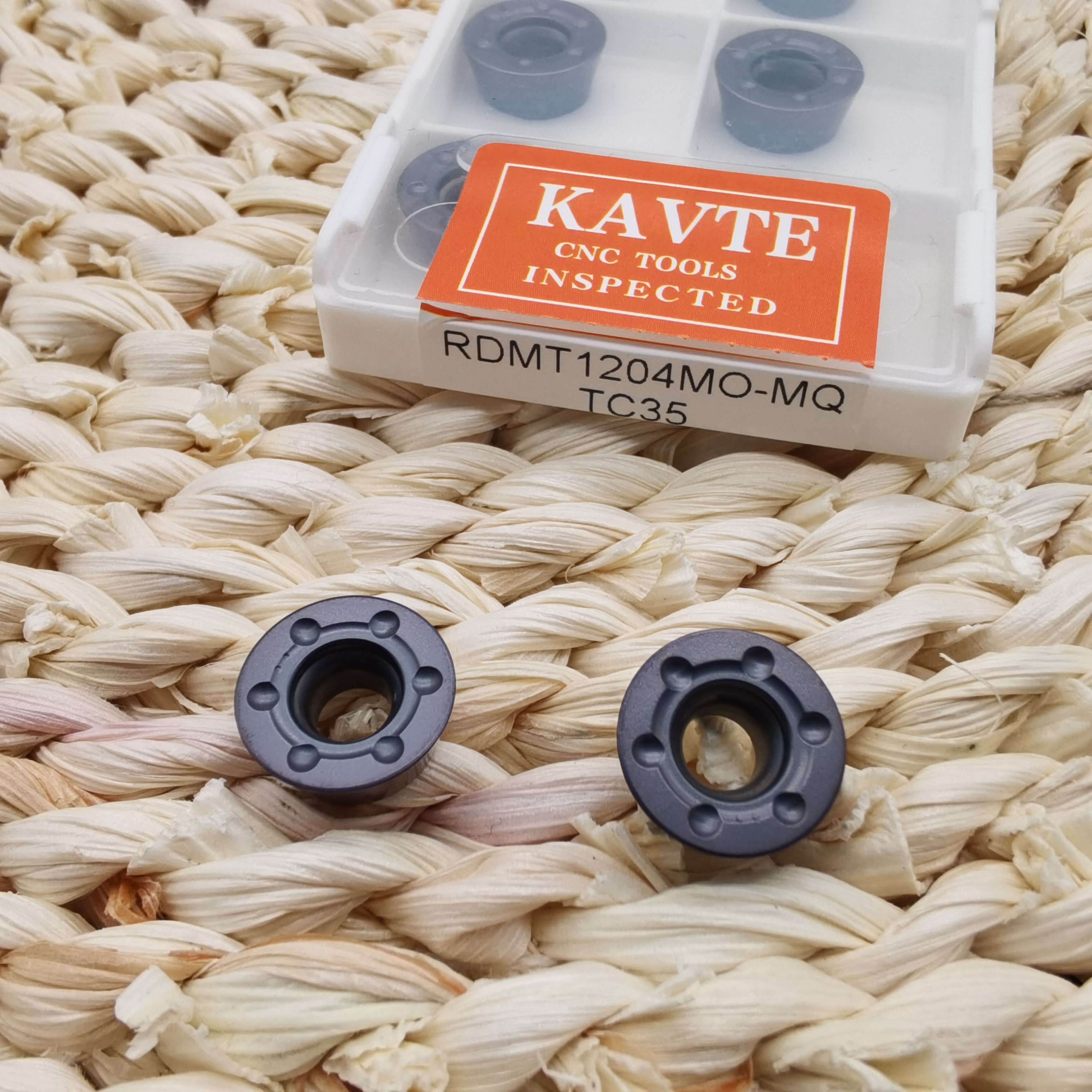KAVTE 10pcs RPMT1204 RDMT RCGT - Parting Tool Lathe ulasan dan harga