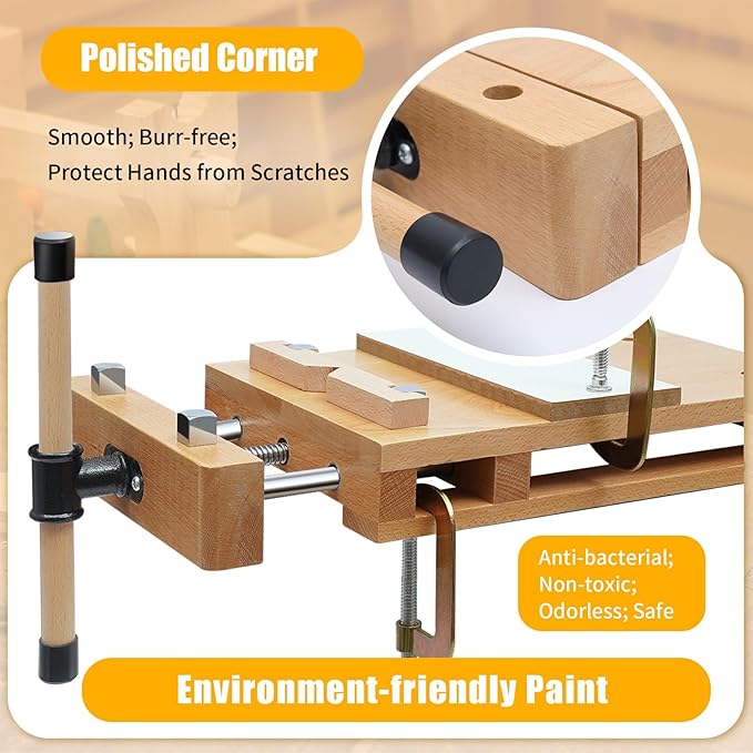 Hard Wood Work Bench Woodworki - Woodworking Vise Types ulasan dan harga