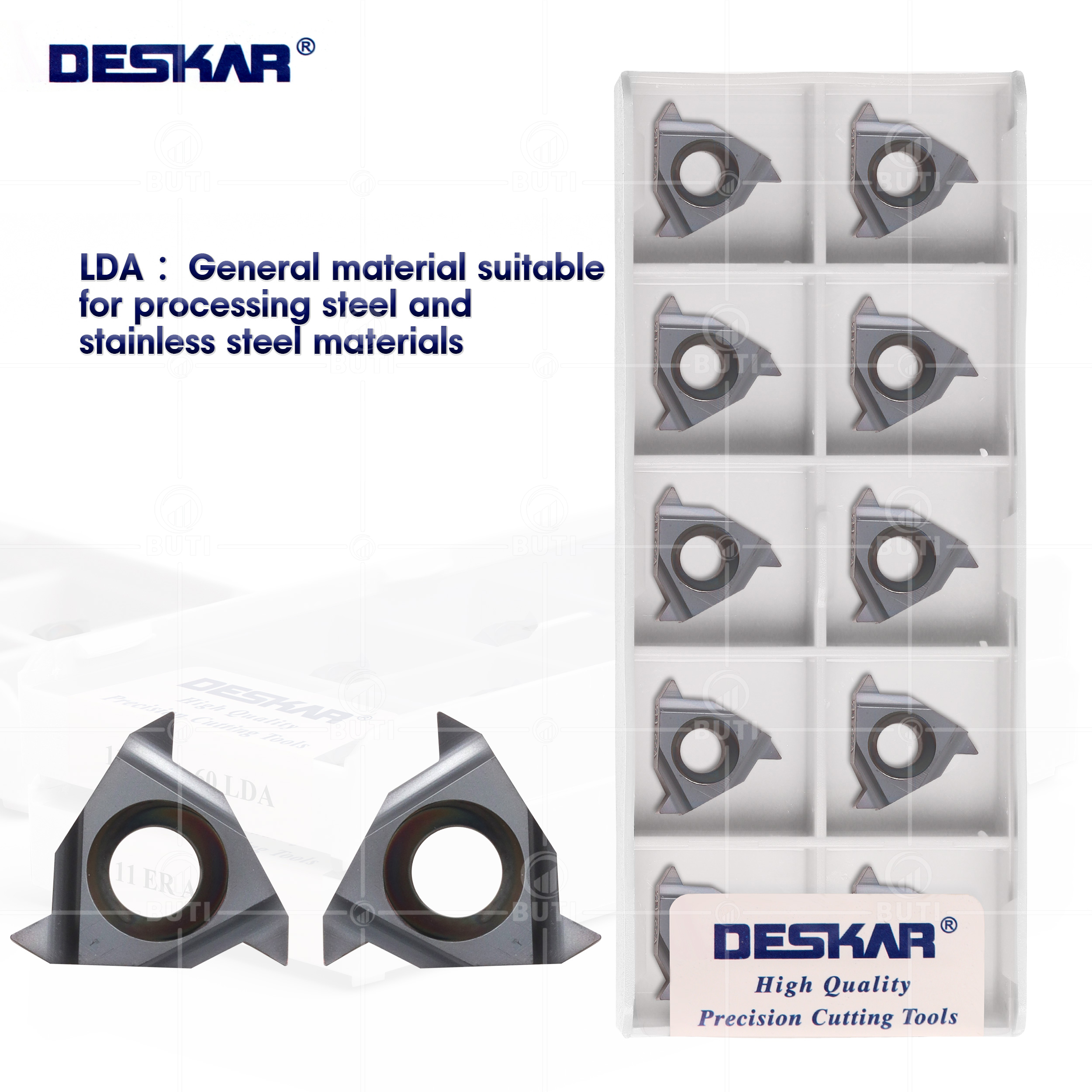 DESKAR 100% Original 11IR 11ER - Parting Tool Lathe ulasan dan harga