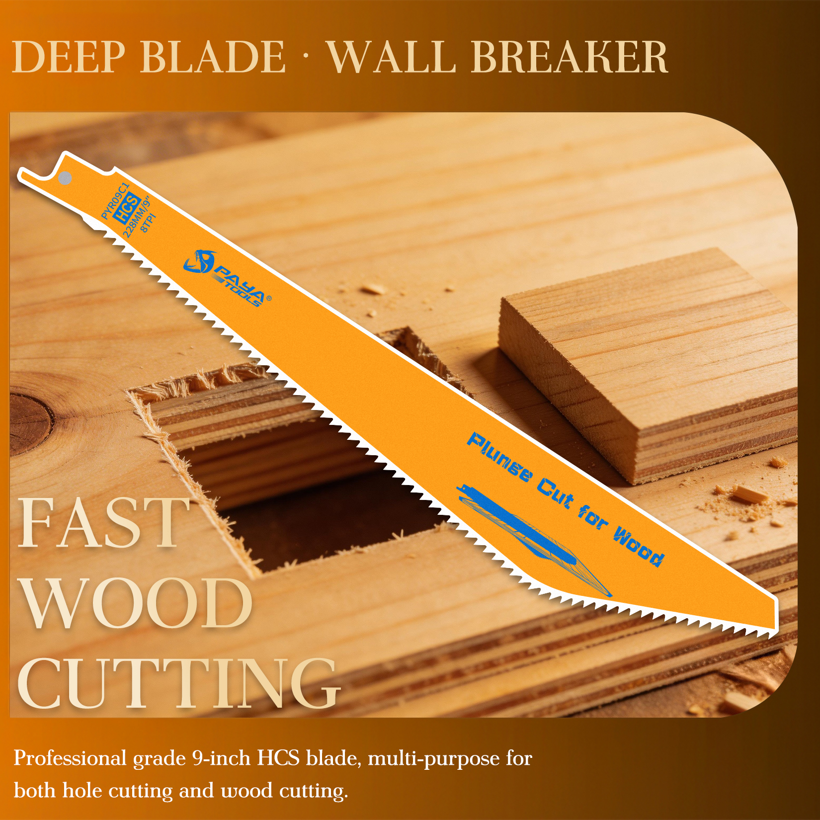 PAYA 5-PACK 9 Inch 8TPI Recipr - Woodworking Company ulasan dan harga