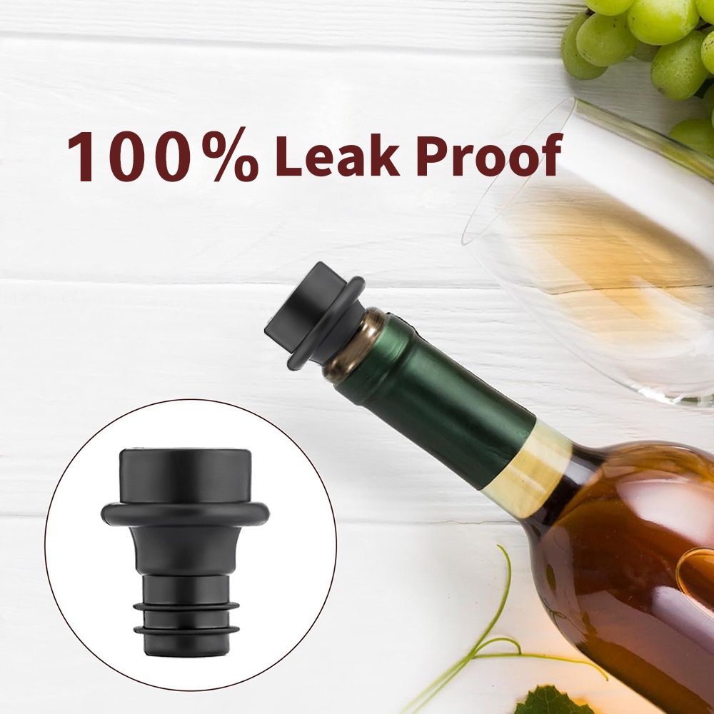 WOTOR Wine Stoppers ABS Plasti - Vacuum Woodworking ulasan dan harga