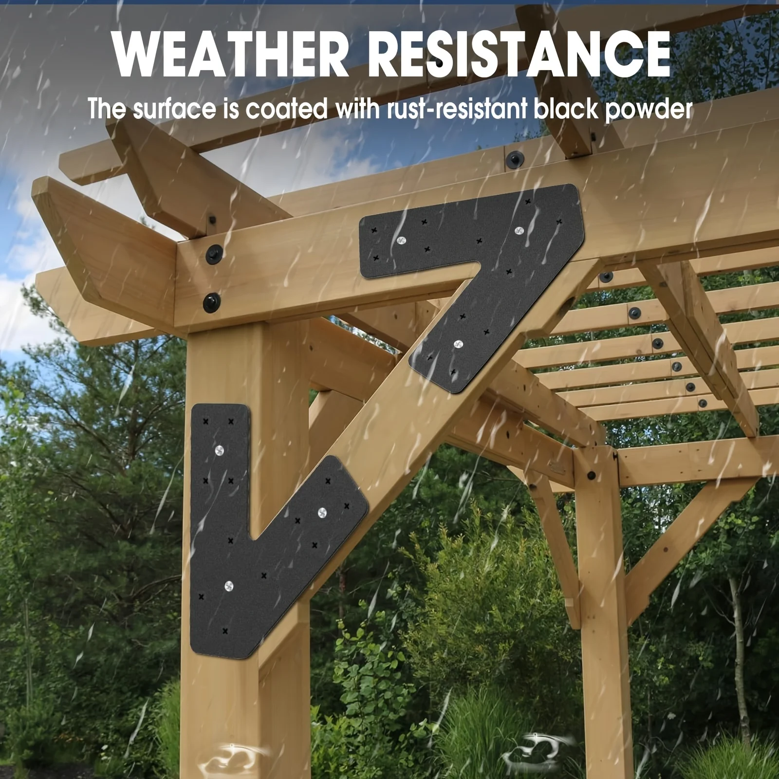 V T L Shaped Heavy Duty Pergol - Lumber Woodworking ulasan dan harga