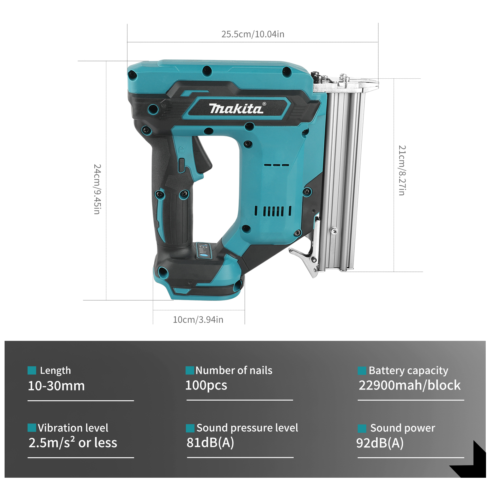 Makita Cordless 2 in 1 Nail Gu - Woodworking Nails ulasan dan harga