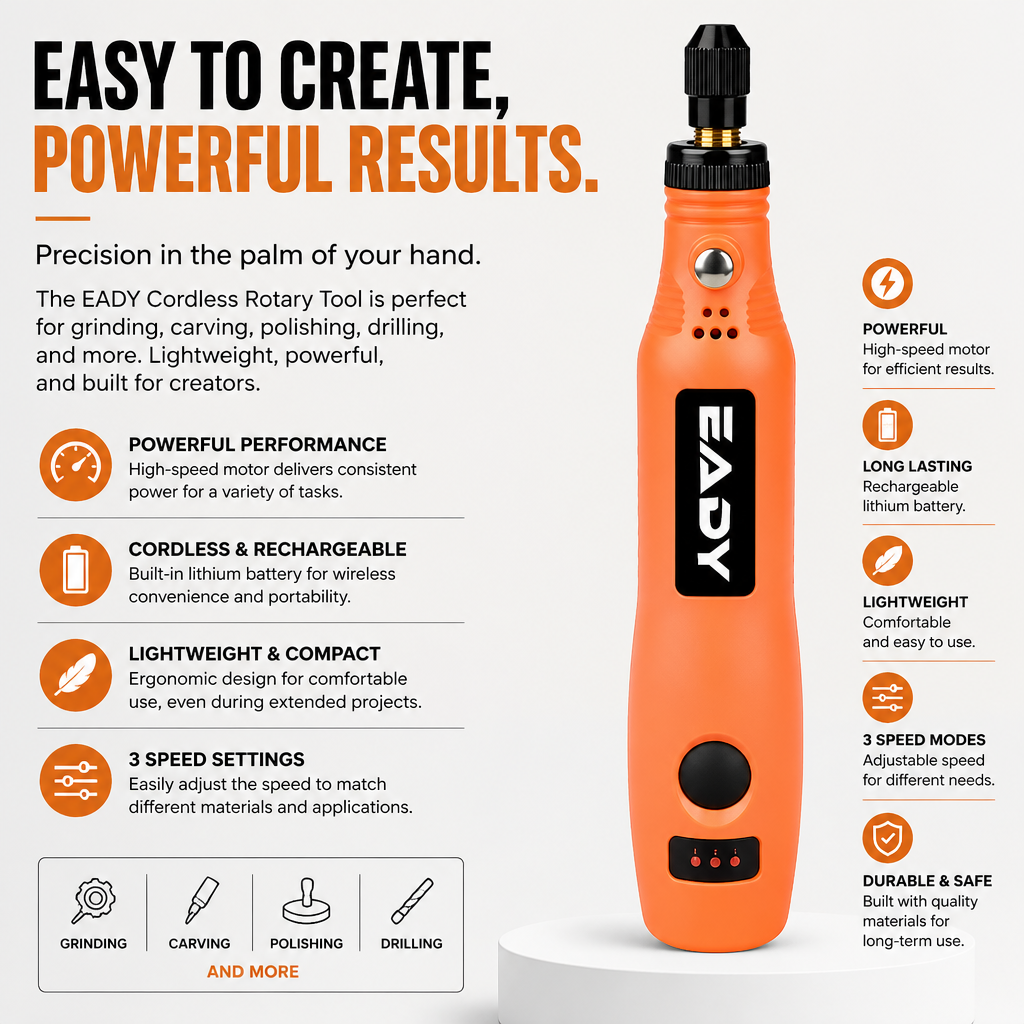 USB Cordless Rotary Tool Kit – - Woodworking Company ulasan dan harga