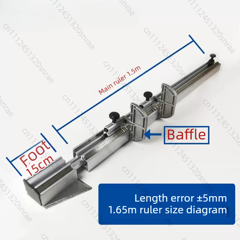 Precision Panel Saw Ruler Push - Woodworking Company ulasan dan harga