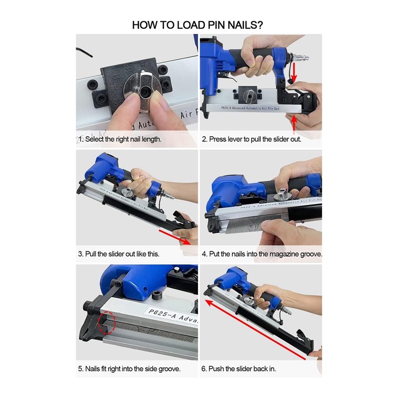 23 Gauge Pin Nailer 15/32 To 1 - Woodworking Nails ulasan dan harga