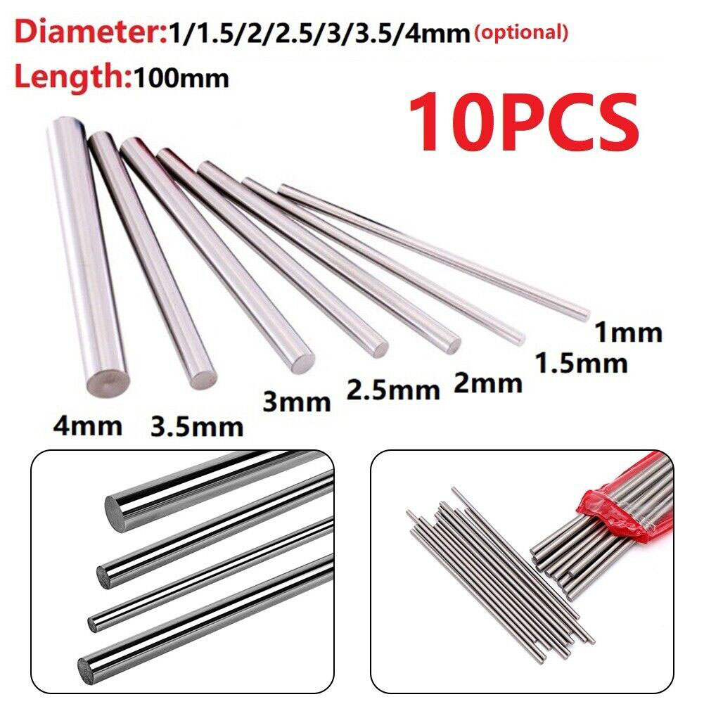 10pcs Round Bar Straight Shank - Parting Tool Lathe ulasan dan harga