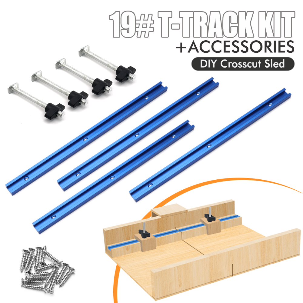 Woodworking 19# T-track Kit an - Woodworking Company ulasan dan harga
