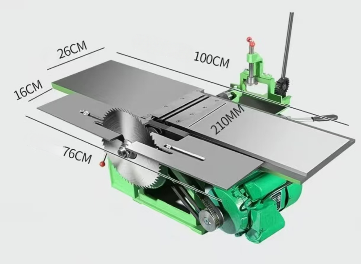 Electric Multifunctional Three - Lumber Woodworking ulasan dan harga