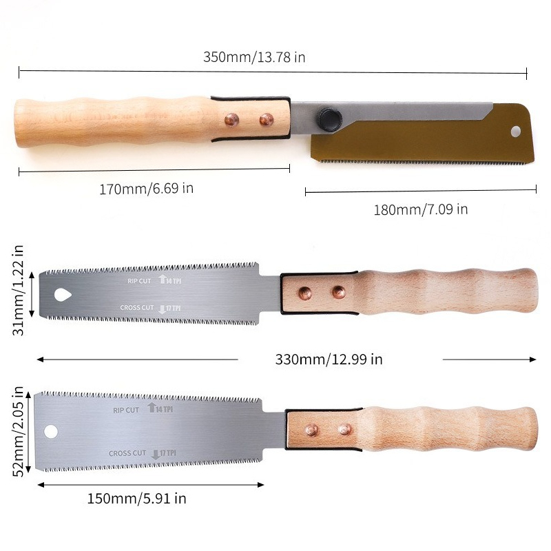 7 Inch Japanese Back Clamp Dou - Dovetail Saw Fine ulasan dan harga