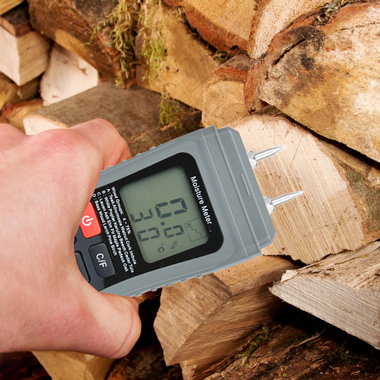 Wood Digital Humidity Content  - Lumber Woodworking ulasan dan harga