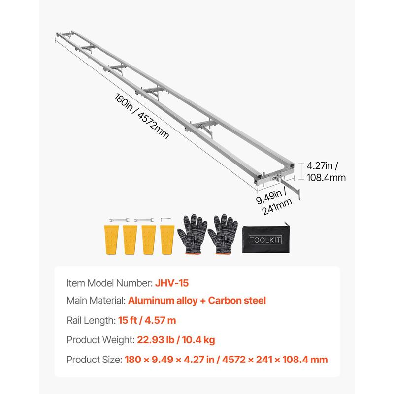 Lumber Cutting Rail Guide 15 f - Lumber Woodworking ulasan dan harga
