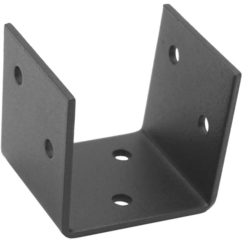 1/4PCS Black U Shaped Metal Br - Lumber Woodworking ulasan dan harga