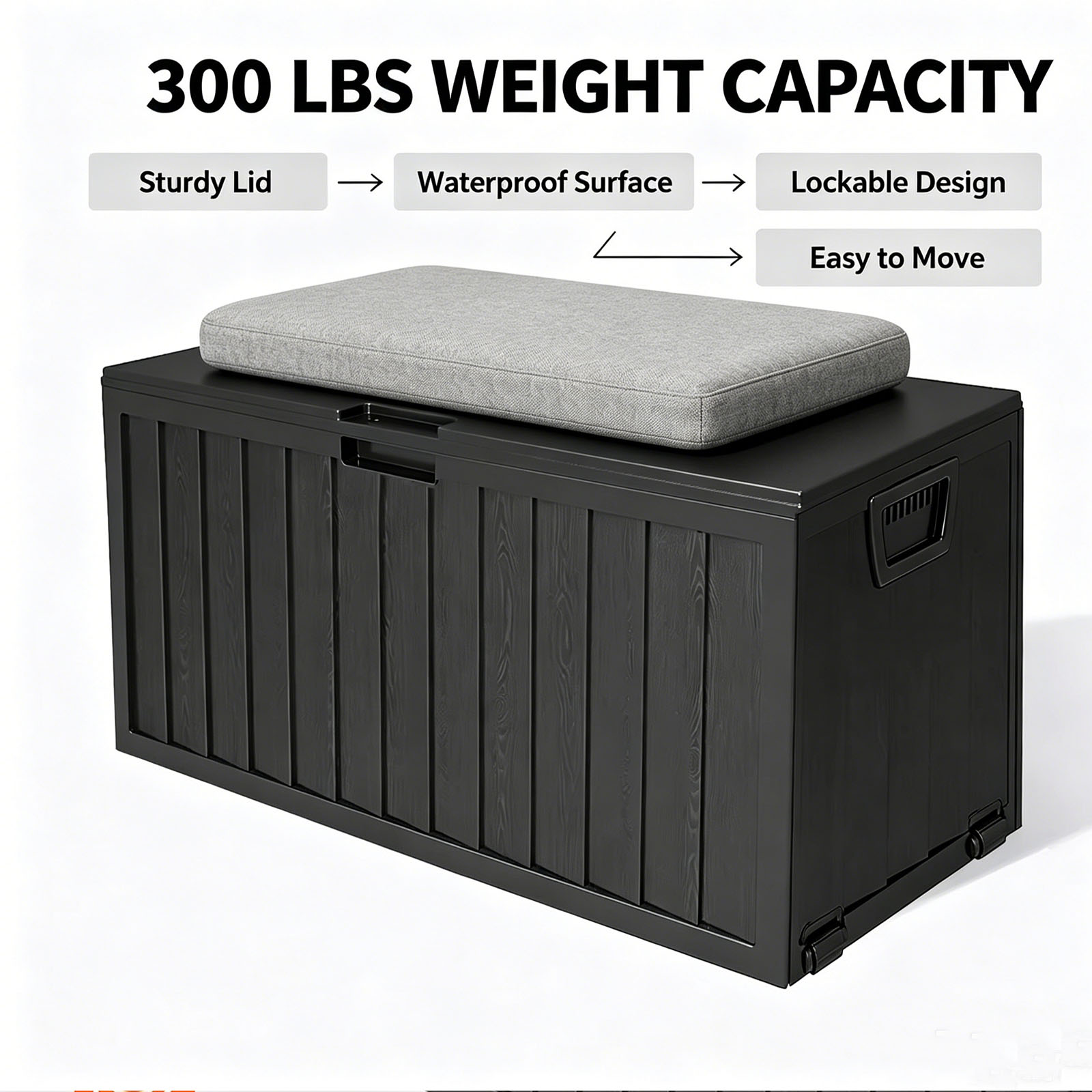75 Gallon Outdoor Resin Deck S - Woodworking Box ulasan dan harga