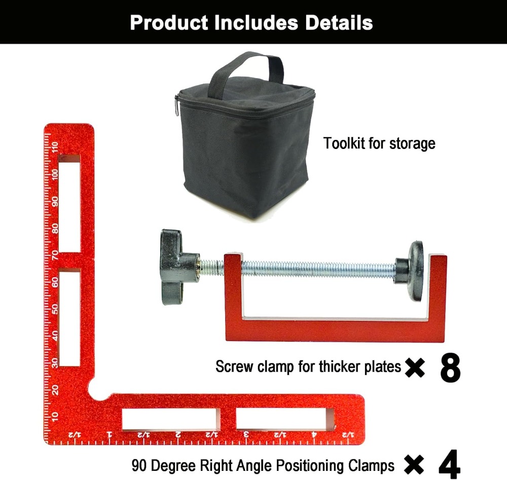 90 Degree Positioning Squares  - Woodworking Box ulasan dan harga