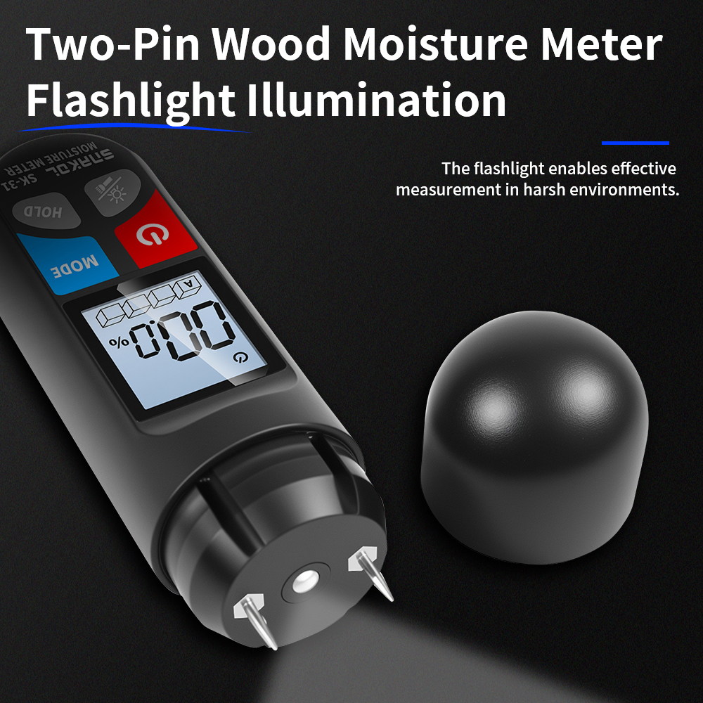 SK31 Digital Wood Moisture Met - Lumber Woodworking ulasan dan harga