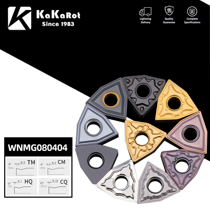 10PCS Carbide Insert WNMG08040 - Parting Tool Lathe ulasan dan harga