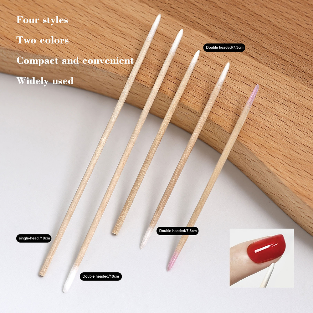 100PCS Nail Tip Cotton Swabs W - Woodworking Nails ulasan dan harga
