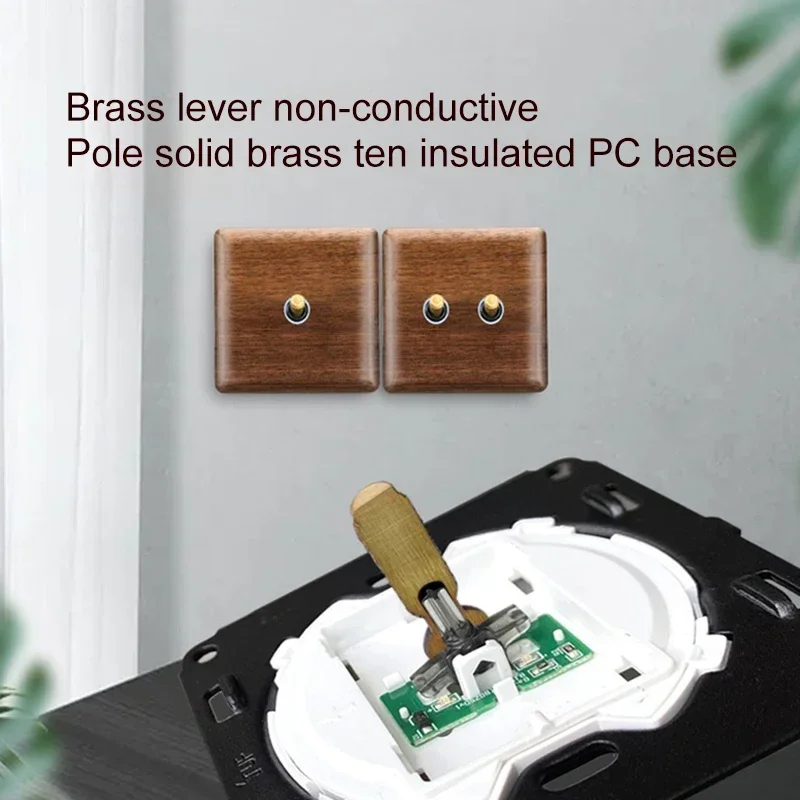 Retro Switch Socket Solid Wood - Woodworking Uk ulasan dan harga